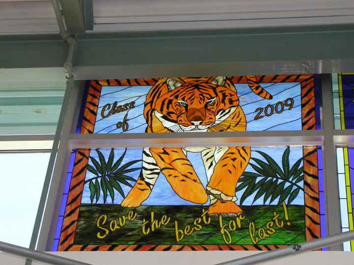 Stony Point High School 2009 Commemorative Stained Glass Window  