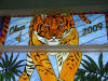 Stony Point High School Stained Glass Tiger