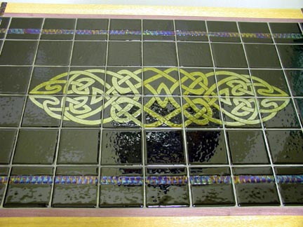 "Tail of the Dragon" Celtic Table