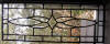 Beveled leaded glass panel