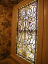 Leaded Stained  Glass Window. Fort Worth, Texas