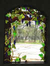 Stained  Glass Window. Dripping Springs, Texas