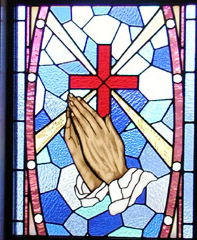KCC Praying Hands Window