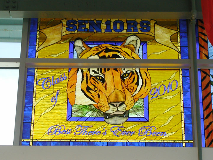 Stony Point High School 2010 Commemorative Stained Glass Window 