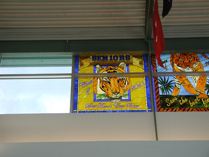 Stony Point High School 2009 Commemorative Stained Glass Window 