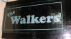 deep carved name in 34" glass