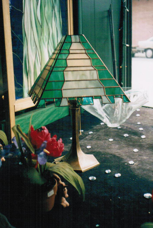 Small Flat Panel Table Lamp