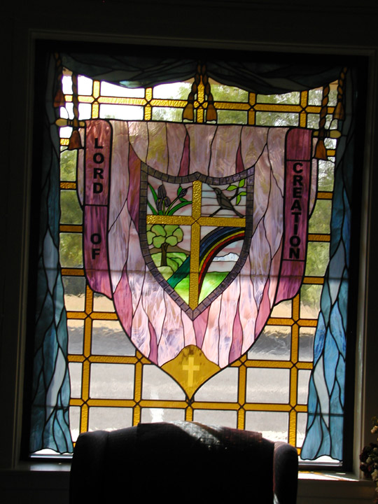 KCC Barrow Hall Lord of Creation Window