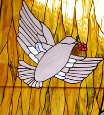 KCC Barrow Hall Prince of Peace Window