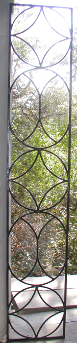 Traditional Leaded Restoration Glass Transom and Sidelites