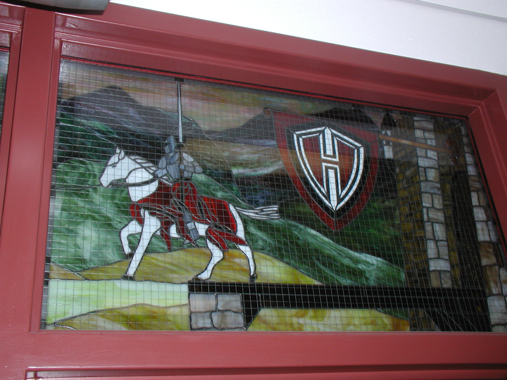 Stained glass windows for Harker Heights High School