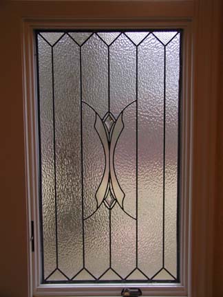 bathroom privacy leaded glass windows