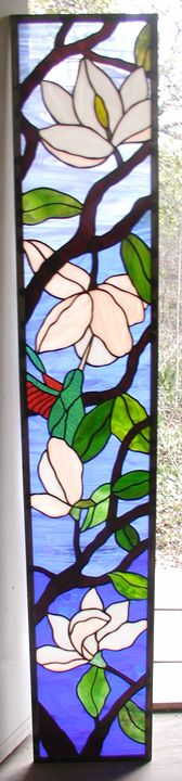 Stained Glass Magnolias Sidelites