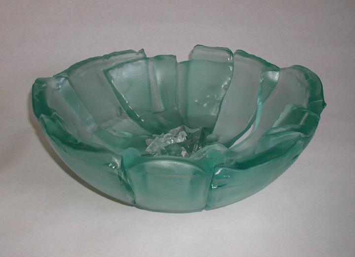 Origins Fused Glass Bowl