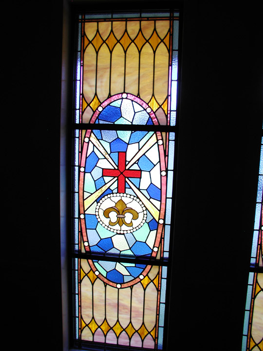 Fleur De Lis Window