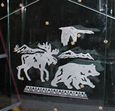 Etched Glass Shower Door