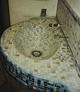 Mosaic Bathroom Sinks