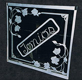 Tonio's Etched Glass Restaurant Sign