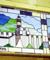 Mearas Hamachpelah and Migdal David Window